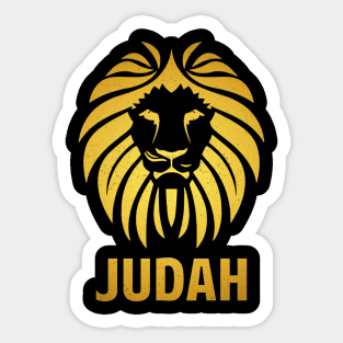 Hebrew Israelite Lion Of Judah Sticker